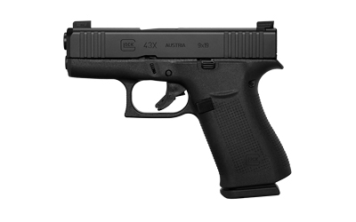 GLOCK 43X 9MM BLK 10RD MOS 2 MAGS