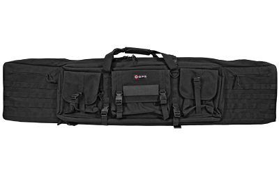 GPS DOUBLE RIFLE CASE 55″ BLACK