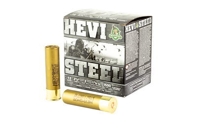 HEVI STEEL 12GA 3.5″ #2 25/250