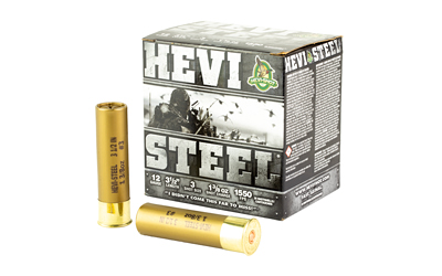 HEVI STEEL 12GA 3.5″ #3 25/250