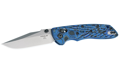 HOGUE DEKA 3.25″ CLP TMB G10 BLU LV