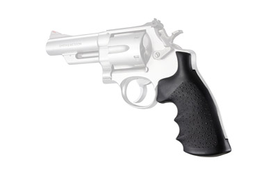 HOGUE MONOGRIP S&W SQ BUTT RBR BLK