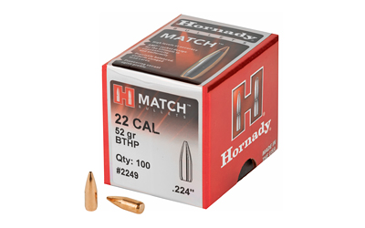 HRNDY MATCH 22CAL .224 52GR 100CT