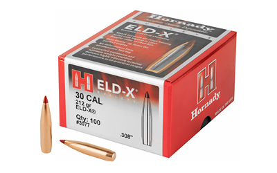 HRNDY ELD-X 30CAL .308 212GR 100CT