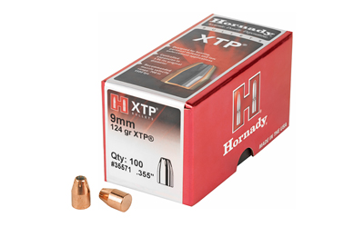 HRNDY XTP 9MM .355 124GR 100CT