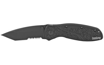 KERSHAW BLUR TANTO 3.4″ BLK/BLK SERR