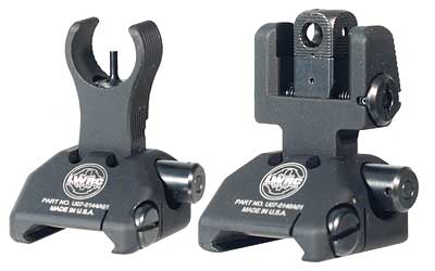 LWRC SKIRMISH FRONT/REAR SIGHT BLK