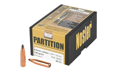 NOSLER 6.5MM 140GR SP PARTITION 50CT