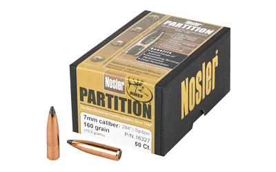 NOSLER 7MM 160GR SP PARTITION 50CT