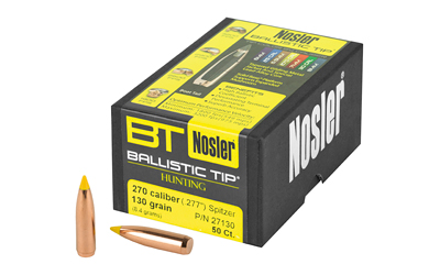 NOSLER 270 CAL 130GR 50CT