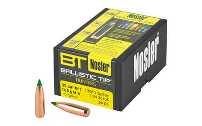 NOSLER 30 CAL 165GR 50CT