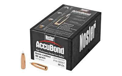 NOSLER 6MM 90GR ACCUBOND 50CT