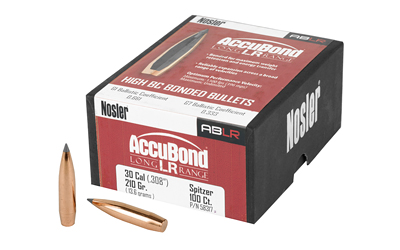 NOSLER ABLR 30 CAL 210GR SP 100CT