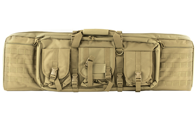 NCSTAR VISM DBL CARB CASE TAN 42″