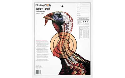 CHAMPION TURKEY TRGT LIFESIZE 12PK