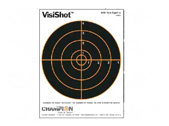 CHAMPION VISISHOT 8″ BULLSEYE 10PK