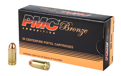 PMC BRNZ 380ACP 90GR FMJ 50/1000