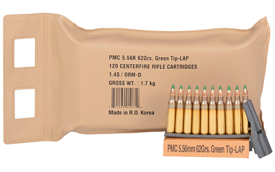 PMC XTAC 556NATO 62GR GT-LAP 6 BX BP