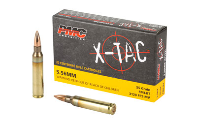 PMC XTAC 556NATO 55GR FMJBT 20/1000