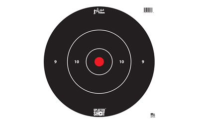 PRO-SHOT TARGET 12″ WHT BULLSEYE 5PK