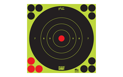 PRO-SHOT TARGET 8″ GRN BULLSEYE 6PK