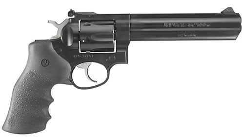 GP100 357MAG DA BLK 6 SHOT AS