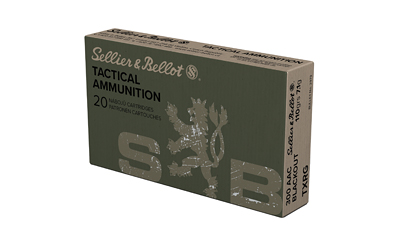 S&B EXERGY BLUE 300BLK 110GR 20/1000