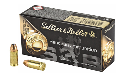 S&B 9MM 124GR JHP 50/1000