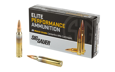 SIG AMMO 223REM 77GR OTM 20/500