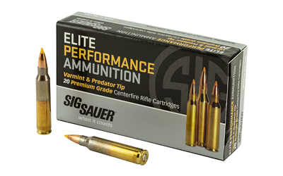 SIG AMMO 223REM 40GR V&P 20/200