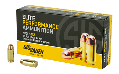 SIG AMMO 40SW 180GR FMJ 50/1000