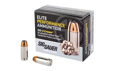 SIG AMMO 40SW 165GR JHP 20/200