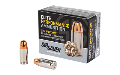 SIG AMMO 9MM 124GR JHP 20/200