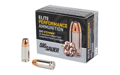 SIG AMMO 9MM 147GR JHP 20/200