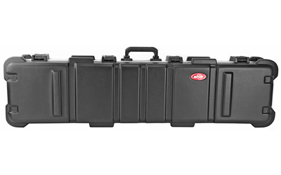 SKB DOUBLE RIFLE CASE W/WHLS 22LBS