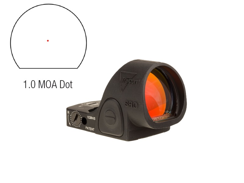 SRO ADJ SIGHT LED 1MOA RED