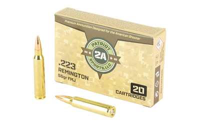 PATRIOT SPRT 223REM 55GR FMJ 20/1000