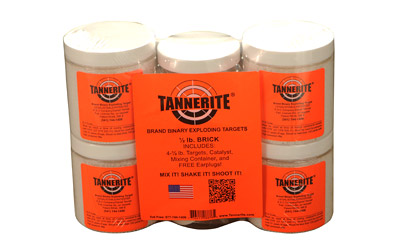 TANNERITE HALF BRICK 1/2LB TRGT 4/PK