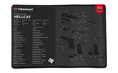 TEKMAT PISTOL MAT SPRNGFLD HELLCAT