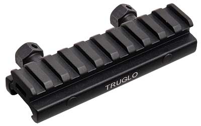 TRUGLO PICATINNY RISER MOUNT BLACK