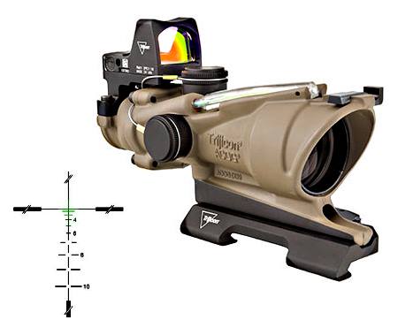 ACOG 4X32 FDE BAL GREEN 5.56MM