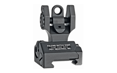 TROY FLDNG REAR BATTLE SIGHT BLK