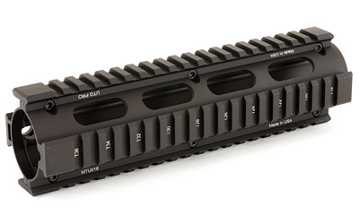 UTG PRO AR 9″ 308 STYLE QUAD RAIL BK