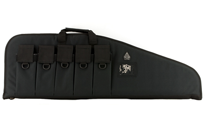 UTG 38″ DC TACT GUN CASE W/PCKT BLK