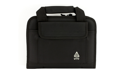 UTG DELUXE SINGLE PISTOL CASE BLK