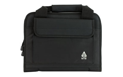 UTG DELUXE DOUBLE PISTOL CASE BLK