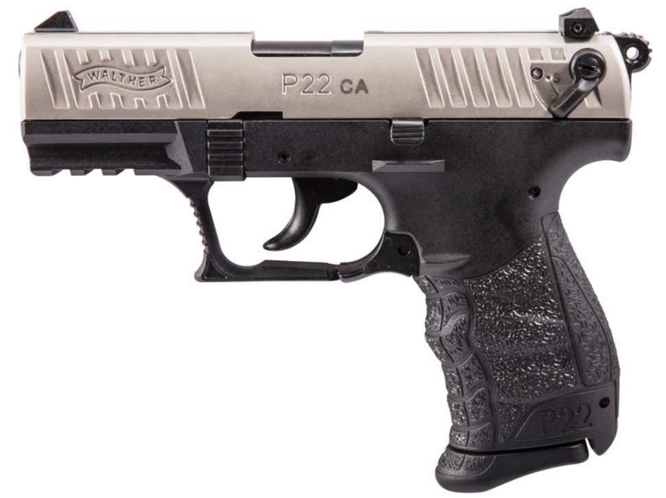 P22 22LR 10+1 3.4″ NICKEL CA