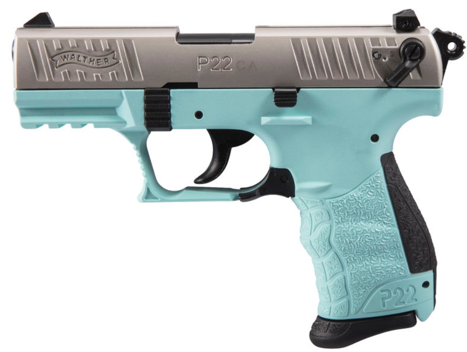 P22 22LR NKL/ANGEL BLUE 3.4 CA