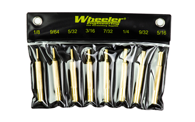 WHEELER BRASS PUNCH SET 8 PIECE