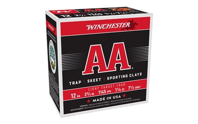 WIN AA TRGT 12GA 2.75″ #7.5 25/250